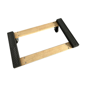 Por Stalwart <span class=keywords><strong>Dolly</strong></span> Cart Multiusos Muebles Mover Capacidad de peso Suministros de mudanza para electrodomésticos y cajas con 660lbs de madera - Product Image 2