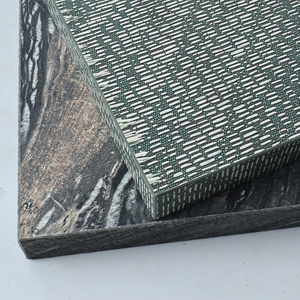 Tablero de Partículas con Textura Tejida <span class=keywords><strong>Verde</strong></span>, Resistente al Desgaste, con Patrón de Mármol para Decoración Comercial - Product Image 5
