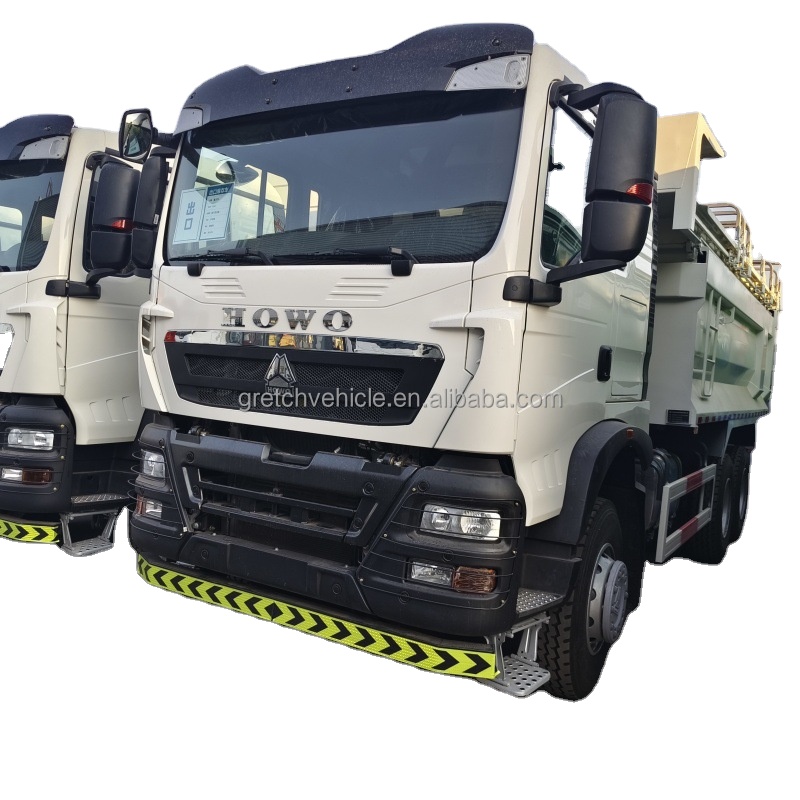 Самосвал sinotuck Howo, 12 колес, Самосвал 6x4, самосвал 375 450 л.с., Подержанный Самосвал Для Ганы