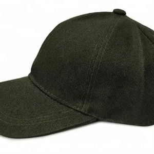 Custom Logo Cotton Baseball Cap Structured 6 Panel Adjustable Sandwich Brim Embroidery Promo <b>Hat</b> Wholesale - Product Image 2