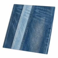 Tissu denim en mélange de laine tissée de qualité supérieure, extensible, toucher doux, gris bleu vintage, pour accessoires vestimentaires d'hiver, couleur personnalisée pour filles