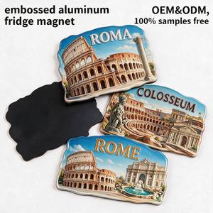 Imán <span class=keywords><strong>de</strong></span> Recuerdo Personalizado del <span class=keywords><strong>Coliseo</strong></span> <span class=keywords><strong>de</strong></span> <span class=keywords><strong>Roma</strong></span>, <span class=keywords><strong>Italia</strong></span>, con Relieve 3D, Aluminio <span class=keywords><strong>de</strong></span> 1.3mm, Duradero, Anti-Rayones, con Recubrimiento UV, Impresión Offset - Product Image 1