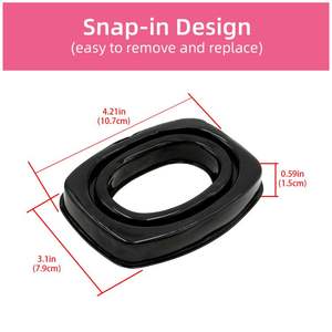 सामरिक ईयरमफ्स प्रतिस्थापन योग्य जेल कान कुशन सिलिकॉन कान पैड्स के साथ संगत - Product Image 2