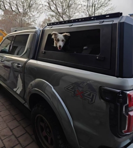 <span class=keywords><strong>Hardtop</strong></span> pour pick-up à benne courte, compatible avec Chevrolet Silverado 1500, <span class=keywords><strong>GMC</strong></span> <span class=keywords><strong>Sierra</strong></span> 1500, Ford Ranger, RAM 3500, Toyota Tundra, et modèles Camper - Product Image 3