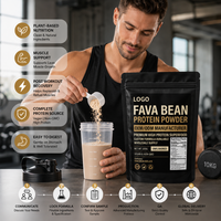 Fabricant professionnel OEM ODM de poudre de protéines de fava Lumena – Formule personnalisée de superaliment biologique riche en protéines pour adultes de qualité supérieure