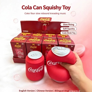 Juguete Antiestrés de Goma con Forma de Lata de <span class=keywords><strong>Cola</strong></span>, de Gran Tamaño y Rebote Lento - Product Image 2