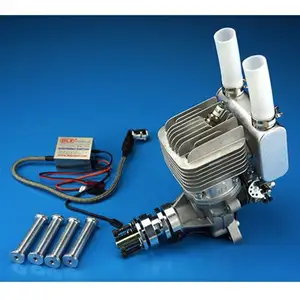 DLE Original DLE55RA 55cc DLE Single Cylinder 2-Strokes Engine for RC Airplane Two Strokes Side Exhaust