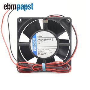 מאוורר צירי לקירור ארון, ebmpapst 3312U 3312, 92*92*32 מ\\\"מ, 12V, 9 ס\\\"מ, 2.8W, 0.235A, 3000 סל\\\"ד, 78 מ\\\"ק/שעה, מסב כדורי, IP68 עמיד למים - Product Image 1