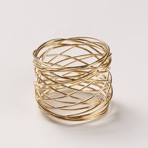 רשת מתכת זול מפיות טבעות - Product Image 1