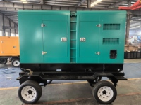 Liste de prix des groupes électrogènes 120KW 150KW 160KW 200KW Alimentation électrique bon marché Générateur diesel silencieux Générateur chinois Remorque de générateur à vendre