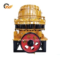 Trituradora de Cono de Resorte Serie PY de Alta Eficiencia para Mineral de Hierro y Manganeso, Marca Yuxiang, con Motor AC y Rodamientos Automáticos