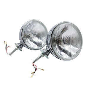 Nuovo Faro Rotondo Cromato da 7 Pollici H4 6000K con Abbaglianti/Anabbaglianti Universali Modificati per Trattori, Carretti Alimentari, <span class=keywords><strong>Auto</strong></span> <span class=keywords><strong>d</strong></span>'<span class=keywords><strong>Epoca</strong></span> - Product Image 1