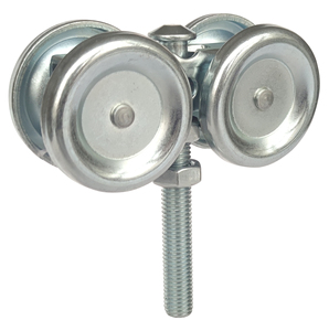 Design moderne 1000kg Capacité de charge Roulette de porte coulissante en fer Roue de porte suspendue avec roues de <span class=keywords><strong>rail</strong></span> - Product Image 6