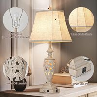Lampe de bureau moderne 2025 Nouveau design simple avec atmosphère chaleureuse pour table de bureau à domicile