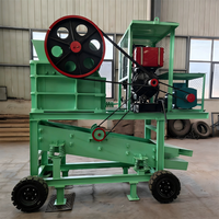 Prix le plus bas : Usine mobile de concassage et de criblage à mâchoires PE250X400 pour sable et gravier, concasseur à mâchoires avec crible