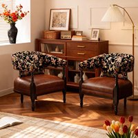 Nouveau fauteuil de loisirs individuel en métal traditionnel et écologique pour appartements, villas, salons, cafés et hôtels