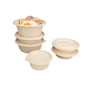 Bols et assiettes biodégradables en amidon de maïs jetables en gros - Product Image 5