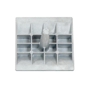 Borchie Stradali Riflettenti Prismatiche ad Alta Intensità in Alluminio Giallo e Bianco per Parcheggi, Strade Urbane e Autostrade - Product Image 2