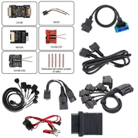 Kit complet d'adaptateurs OBDSTAR RH850/V850 SK446-FULL pour réinitialisation des airbags, lecture des données IMMO/code PIN, tableau de bord, BCM, ELV