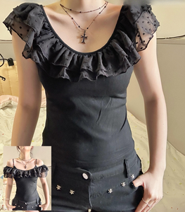 Camiseta Casual para Niñas, 100% Algodón, Estilo Simple, Holgada, para Verano, Tejido Transpirable, Precios - Product Image 3