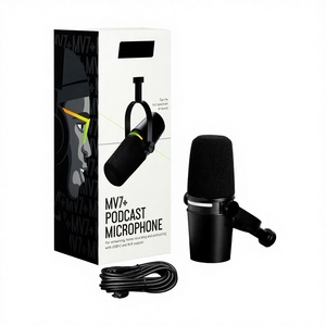 Micrófono Dinámico XLR Tipo C MV7+ con Controles Táctiles, Cancelación de Ruido DSP Integrada para Conferencias, Escritorio y Transmisión en Vivo - Product Image 2
