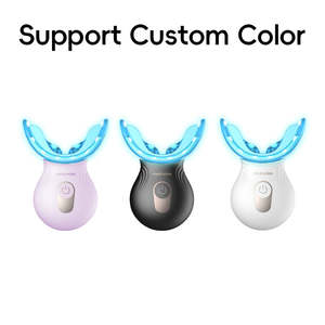 Kit de Blanqueamiento Dental con Luz LED Azul y Roja, Acelerador de Luz Fría LED, Gel Prellenado y Bandeja Removible - Product Image 4