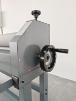 Nouvelle Laminoir Pneumatique à Grande Vitesse, Épaisseur 27mm, 1600mm, à Moteur Électrique, Machine à Laminage Manuelle pour Vinyle, Bois et Cartons