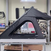 Tente de toit rigide à ouverture rapide Zentopia, 4 saisons, coupe-vent, imperméable 2000-3000 mm, grand espace, pour pick-up, voyages en tout-terrain