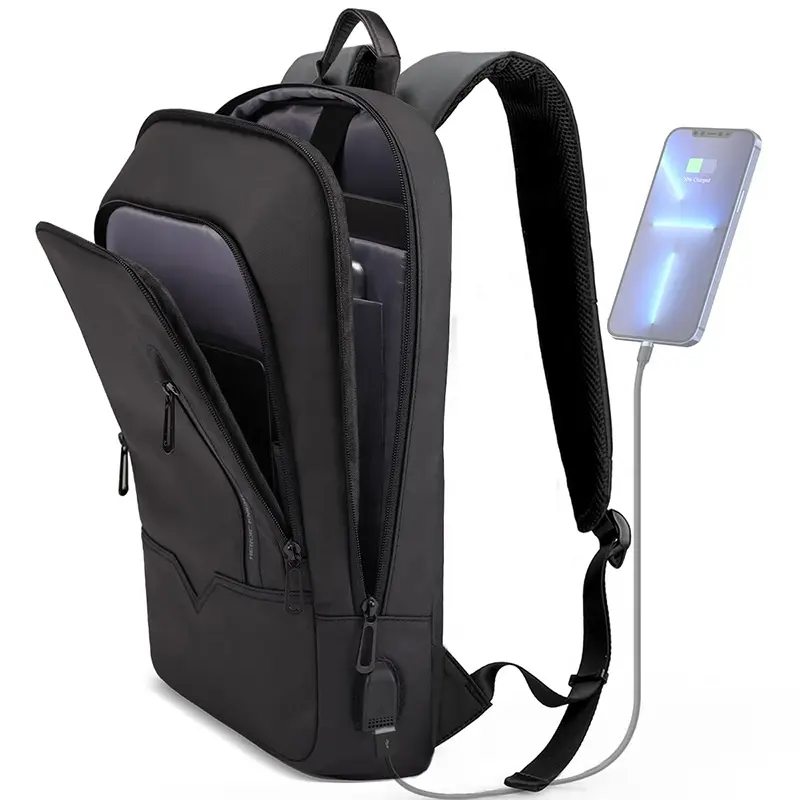 Manufacturer Custom New Slim Smart Anti Theft Waterproof Oxford With Usb Charging Travel Business Laptop Backpack For Men Women