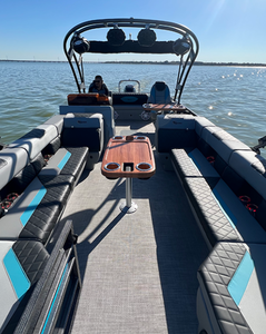 2025 настраиваемая Роскошная электрическая лодка на 6 человек с алюминиевым корпусом, сделано в Китае для круизных рыболовных развлечений - Product Image 4