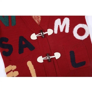 <span class=keywords><strong>Pull</strong></span> pour <span class=keywords><strong>femme</strong></span> T1983 Jacquard Design Tricots pour <span class=keywords><strong>femme</strong></span> Veste tricotée d'hiver Manteau tricoté pour <span class=keywords><strong>femme</strong></span> Cardigan pour <span class=keywords><strong>femme</strong></span> - Product Image 6