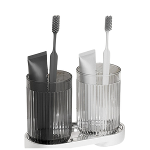 Gobelet réutilisable pour boissons, gobelet à bain de bouche, gobelet en plastique pour le brossage des dents dans la salle de bain - Product Image 1
