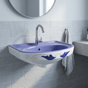 Lavabo de Pared Rectangular/Cuadrado para Hospital, Cerámico, Ecológico, Diseño Moderno, Varias Especificaciones - Product Image 3