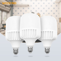 Ampoules LED T140 50W 6000K Lumière du Jour 90lm/W 810lm Pilote AC/DC Boîtier en Aluminium en Forme de T Culot E27/B22