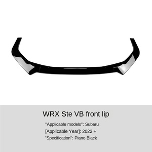 Pièces de tuning pour Subaru WRX STI VB (2022+) - Lèvre avant, <span class=keywords><strong>rideaux</strong></span> d'air, garniture de sourcils et diffuseur arrière, jupes latérales - Product Image 5