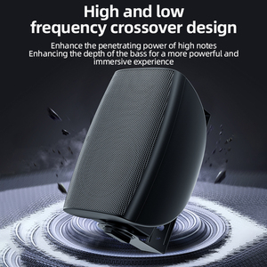 Hai-Zone Cho Bluetooth Loa Đặt Tường Treo Âm Thanh Khuếch Đại Công Suất Cho Sử Dụng Thương Mại Hội Nghị Phòng Nhà Hàng - Product Image 5