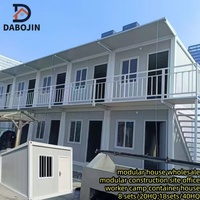 Casa Contenedor Prefabricada Impermeable, Dormitorio Prefabricado para Trabajadores, Alojamiento Modular para Proyectos de Construcción