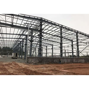 Estructura de Acero para <span class=keywords><strong>Taller</strong></span> Mecánico con Puente Grúa para Mantenimiento de Palas y Cargadores de Mina - Product Image 5