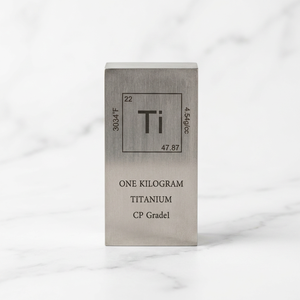 Oferta Especial: Lámina de Titanio Profesional de Grado GR1 con 99% de Pureza, 1 Kilo por Pieza, con Servicios de Corte y Soldadura - Product Image 1