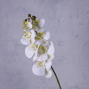 Arreglo Floral Artificial de Phalaenopsis de 7 Cabezas en Jarrón, Flores Realistas de Alta Gama, Decoración Floral Exclusiva <span class=keywords><strong>para</strong></span> Sala de Estar - Product Image 2