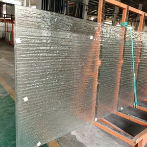 バスルーム家具オフィス用エンボスガラス多パターン強化ガラスベストセラー - Product Image 5