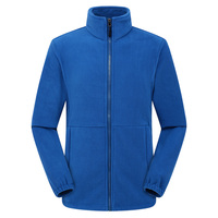 Veste Polaire Homme Hiver Microfibre Réversible Coupe-Vent Chaude avec Logo Brodé Design Personnalisé OEM