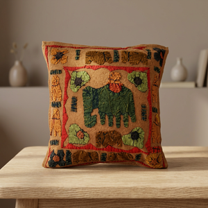 ปลอกหมอนทำด้วยมือ [ธีมช้าง] - Product Image 3