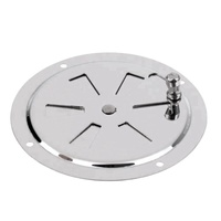 Couvre-drain Foyo, aérateur papillon, bouton central rond, couvre-aérateur à persiennes pour bateau