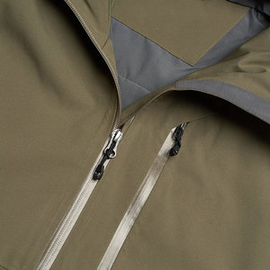 Chaqueta Acolchada Ligera y Cómoda para Hombre, con Capucha, Color Verde Oliva, Impermeable, Deportiva, con Logotipo Frontal, Corte Regular, para Invierno - Product Image 4
