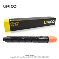 Cartouche de toner compatible UNICO à haut rendement NPG46 GPR-31 C-EXV29 pour Canon ImageRunner ADVANCE C5030 C5035 C5235 C5240