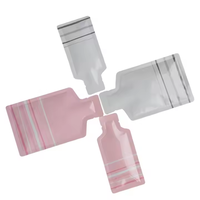 Sachets plats refermables à 3 soudures latérales en aluminium de 3 ml, 5 ml, 10 ml pour échantillons de parfum, lotion, crème, poudre, cosmétiques et testeurs