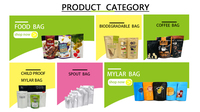 Sachet Doypack refermable à fermeture éclair, résistant à l'humidité, avec logo personnalisé, finition noire mate, fenêtre transparente, pour emballage de lait de noix de cajou, en Mylar