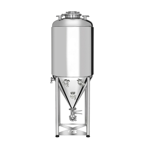 Cuve de Fermentation Conique 200L en Acier Inoxydable 304 Brossé, à Double Enveloppe, pour Bière/Vodka, avec Refroidisseur et Réservoir sous Pression Haute Performance - Product Image 2