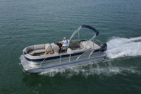 Pour Kinocean 25 pieds Premium fibre de verre Yacht ponton bateau hors-bord GPS détecteur de poisson pour la pêche en haute mer loisirs sports de croisière